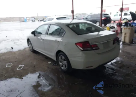 2013 Honda Civic Lx z USA, uszkodzony, nr VIN 2HGFB2F51DH522058